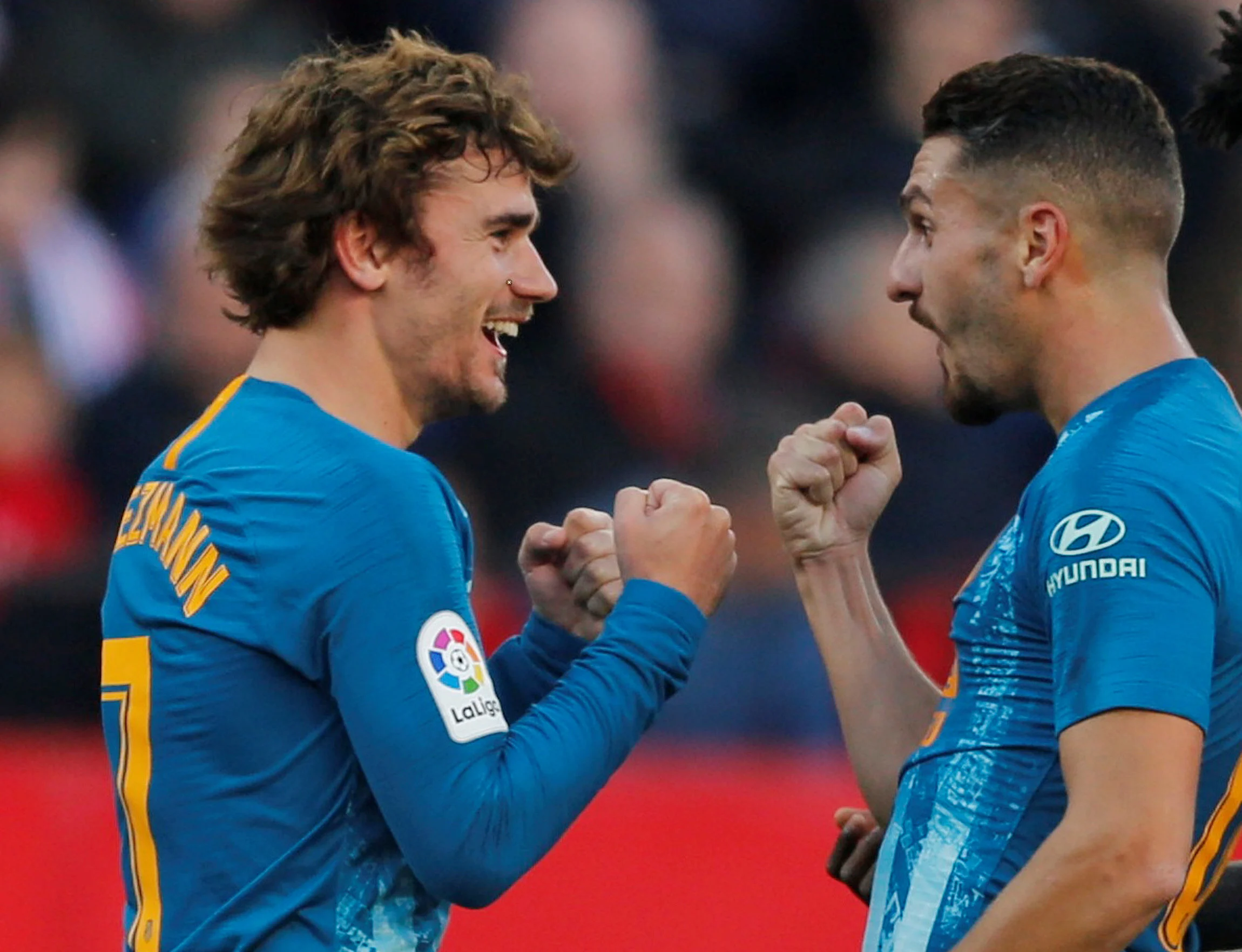 Griezmann schiet met scherp! 