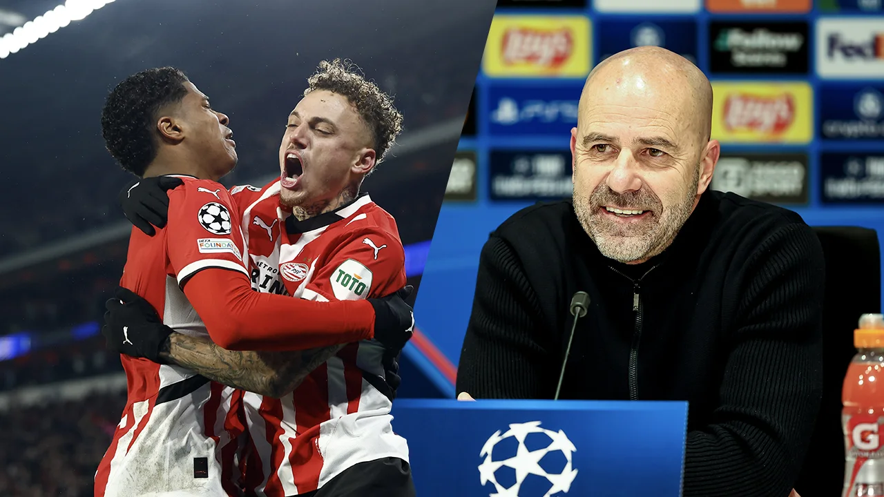 'PSV blijft het toch aan zijn stand verplicht om opnieuw kampioen van Nederland te worden'