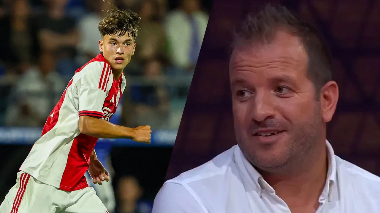 Rafael van der Vaart glundert na profdebuut van zoon Damián bij Ajax: 'Kippenvel!'