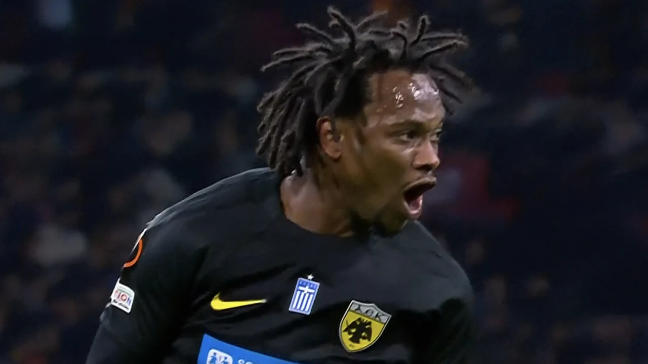 VIDEOGOAL: Ajax - AEK Athene 1-1 (Garcia)