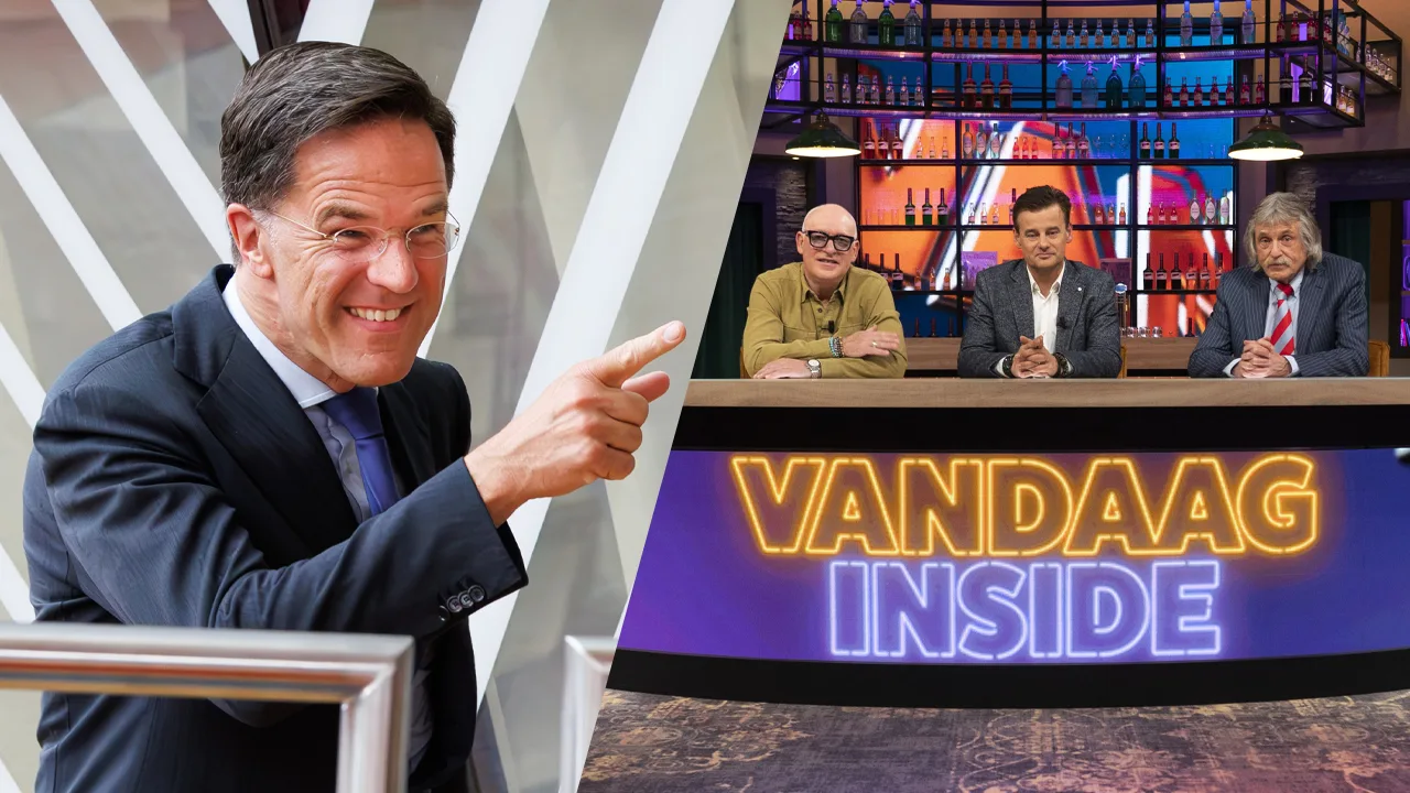 Mark Rutte keek naar eerste uitzending Vandaag Inside van nieuwe seizoen: 'Full energy!'