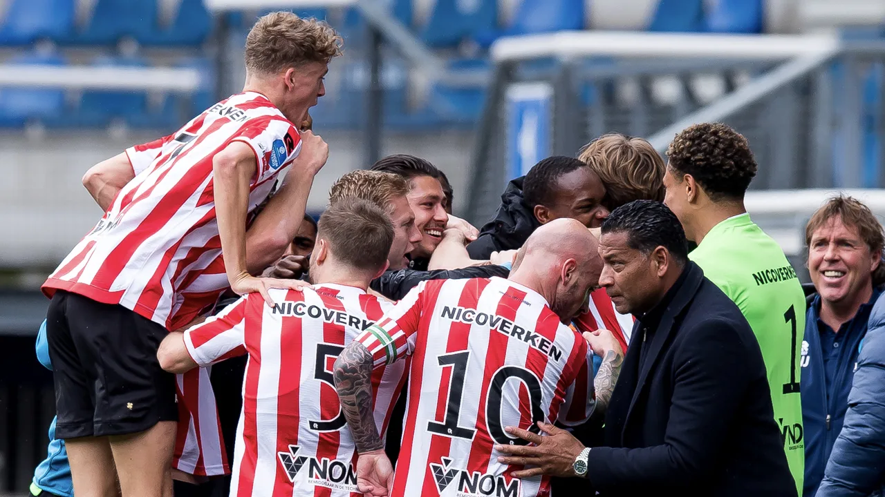 Sparta verzekert zich van deelname aan play-offs Europees voetbal