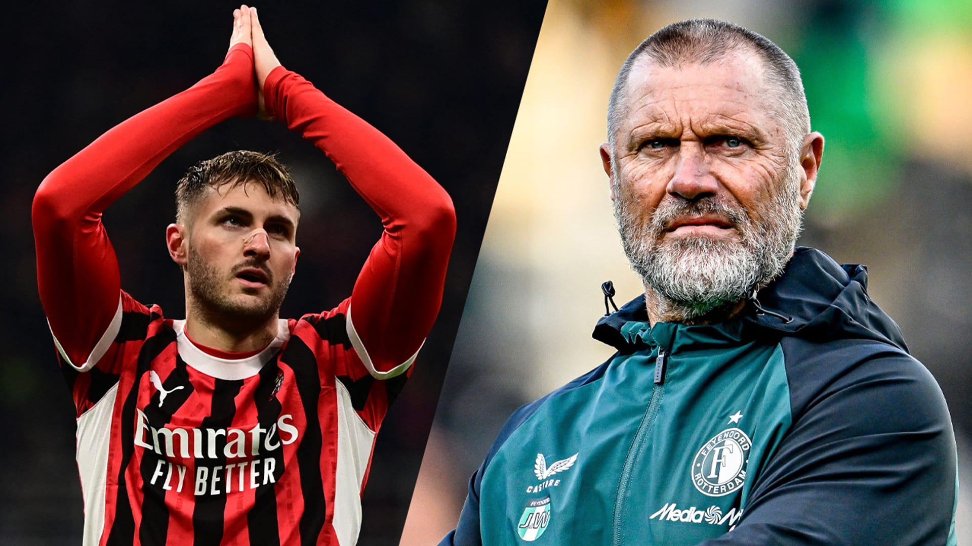 John de Wolf onthult prachtig gebaar van Santiago Giménez na AC Milan - Feyenoord