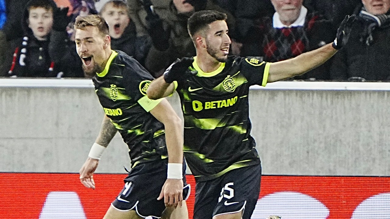 SAMENVATTING: FC Midtjylland - Sporting Lissabon (Tussenronde Europa League)