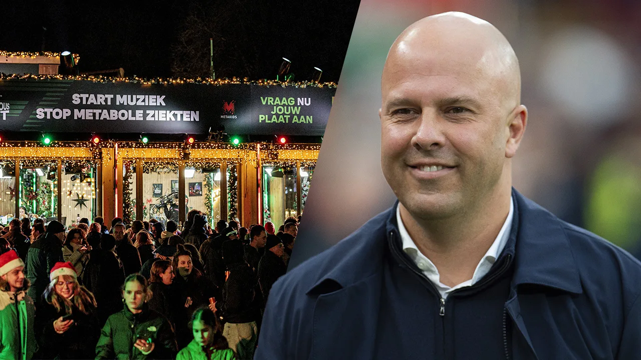 Arne Slot verwarmt Feyenoord-harten met verzoeknummer bij Serious Request