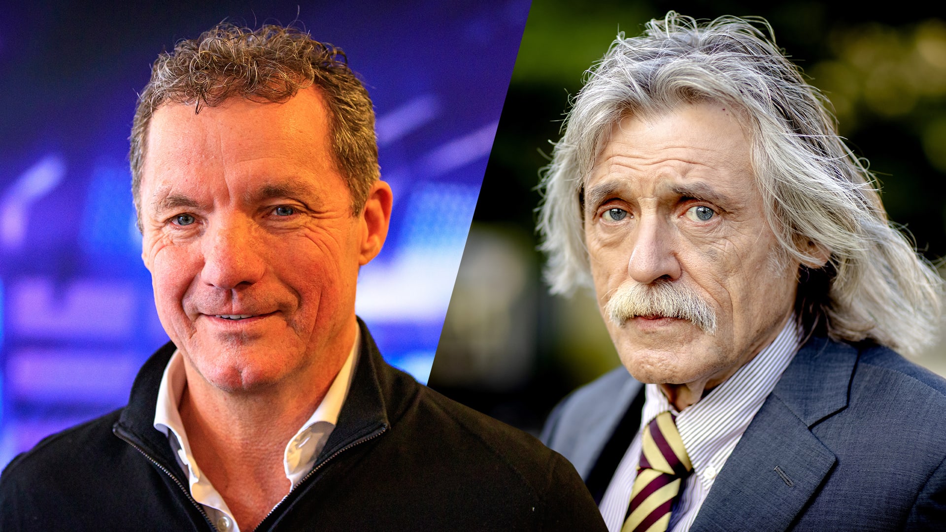 John de Bever geeft opheldering over vermeende vakantie met Johan Derksen