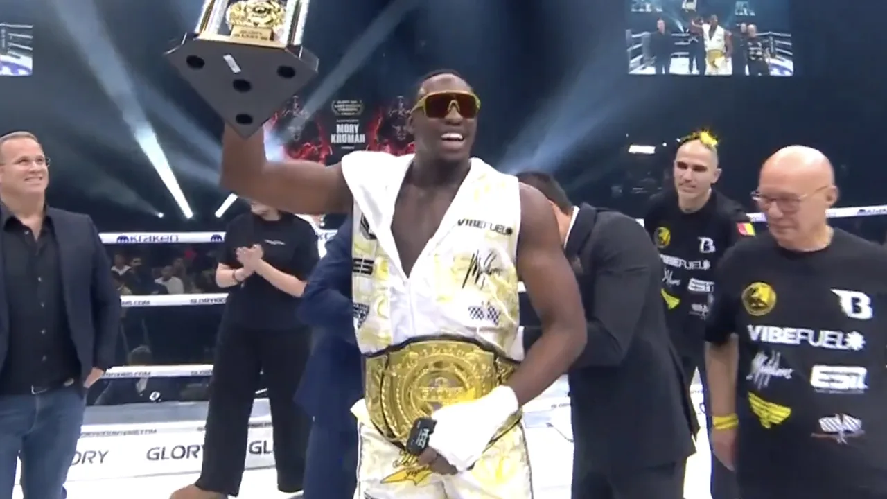 Mory Kromah volgt Rico Verhoeven op als wereldkampioen kickboksen zonder finalegevecht