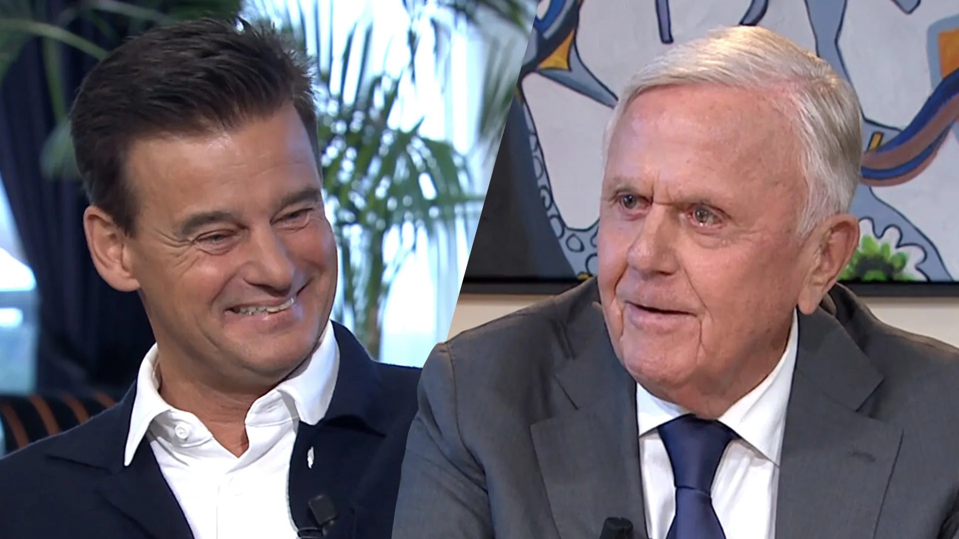 Wilfred Genee aan tafel bij Business Class: ‘Ik krijg hier problemen mee, Harry!’