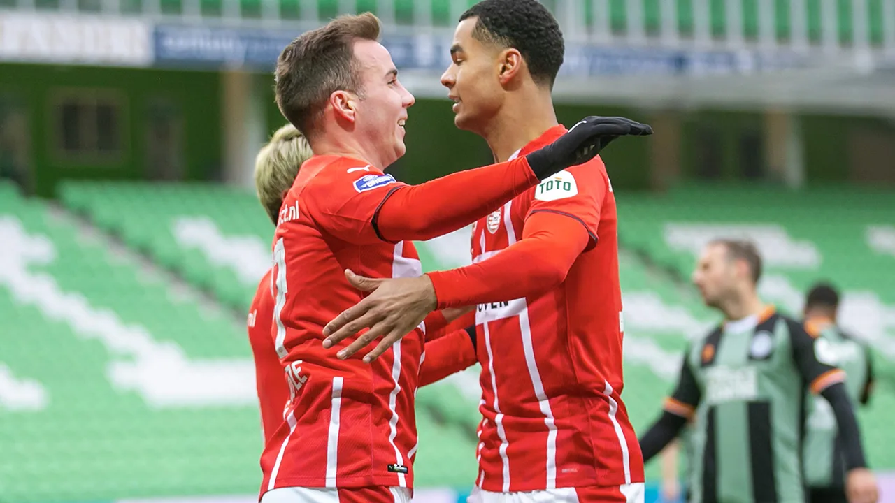 Koploper PSV hervat competitie met moeizame zege