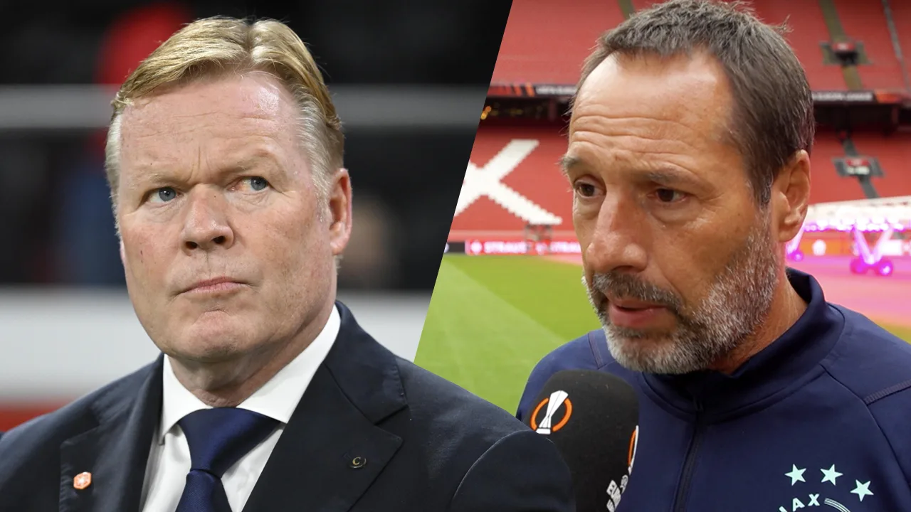 Van ’t Schip reageert op stevige kritiek Koeman op Brobbey