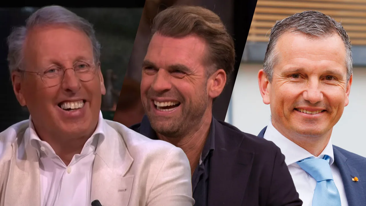 Rutger Castricum, Richard Krajicek en Chris Woerts vrijdagavond te gast bij Vandaag Inside