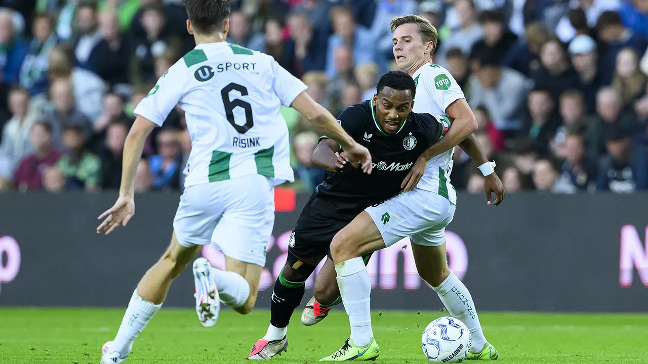 Feyenoord blijft ook bij FC Groningen steken op gelijkspel