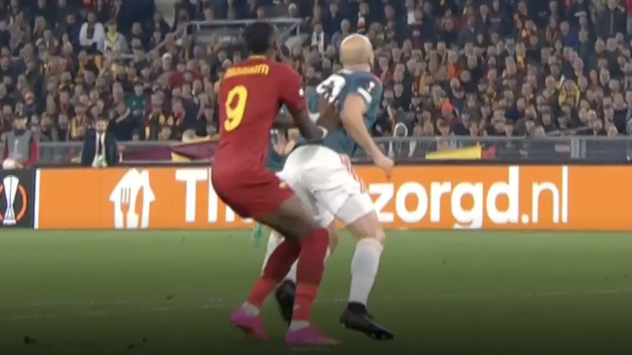 KANS: Doelpunt Cristante wordt afgekeurd vanwege duwtje Abraham