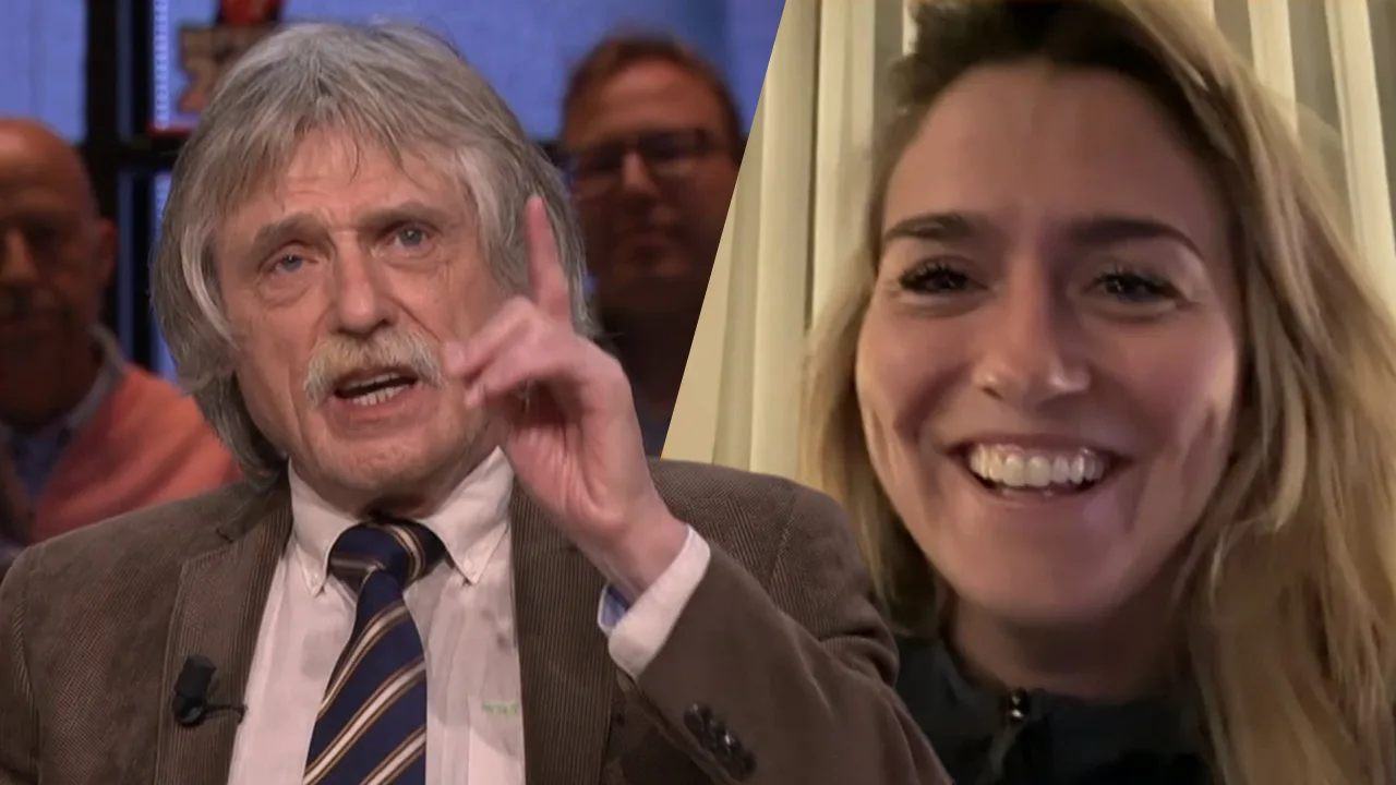 Estavana Polman reageert op Johan Derksen: 'Jij zit hier aan tafel en gaat nergens anders naartoe!'