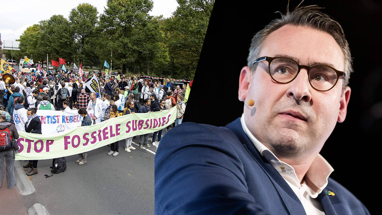 Extinction Rebellion wil blijven demonstreren ondanks 'dreigementen' van Richard de Mos