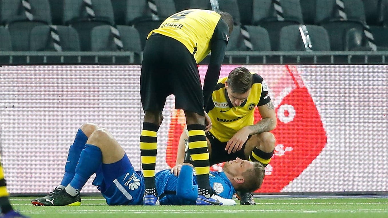 Doelman Young Boys met hersenschudding onzeker voor Ajax