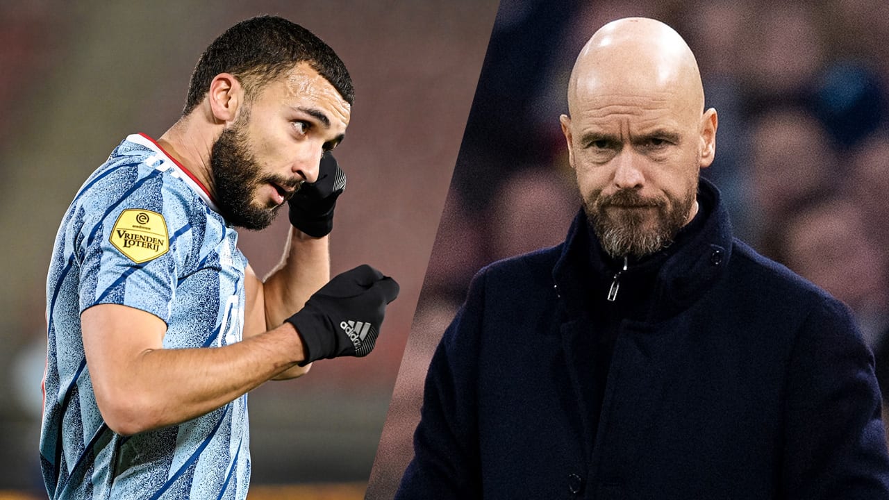Ten Hag niet blij met manier van juichen Labyad en Promes: 'Heb ik ze net verteld'