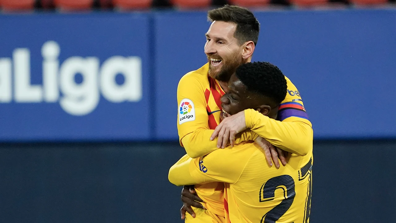 Koeman wint met Barcelona ook bij Osasuna