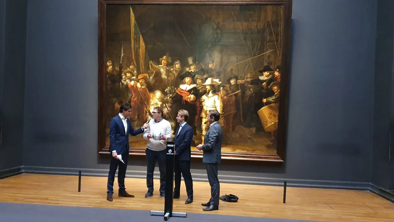 Eredivisie speelt volgend seizoen met deze Rembrandtbal 