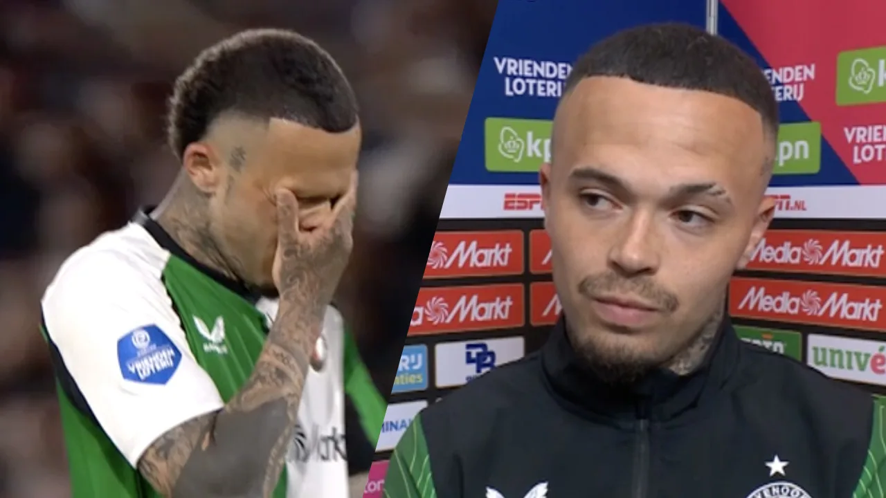 Video: Hartman geëmotioneerd na wissel in De Kuip: 'Ik besef dat het de laatste keer zou kunnen zijn'