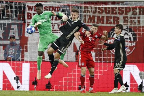 Sterk Ajax pakt punt bij Bayern München