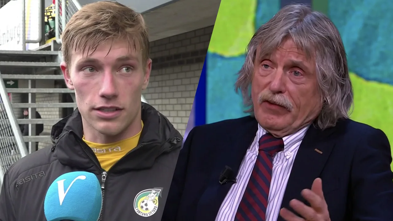 Johan reageert op interview Fortuna-middenvelder Flemming: 'Amateuristisch geneuzel'