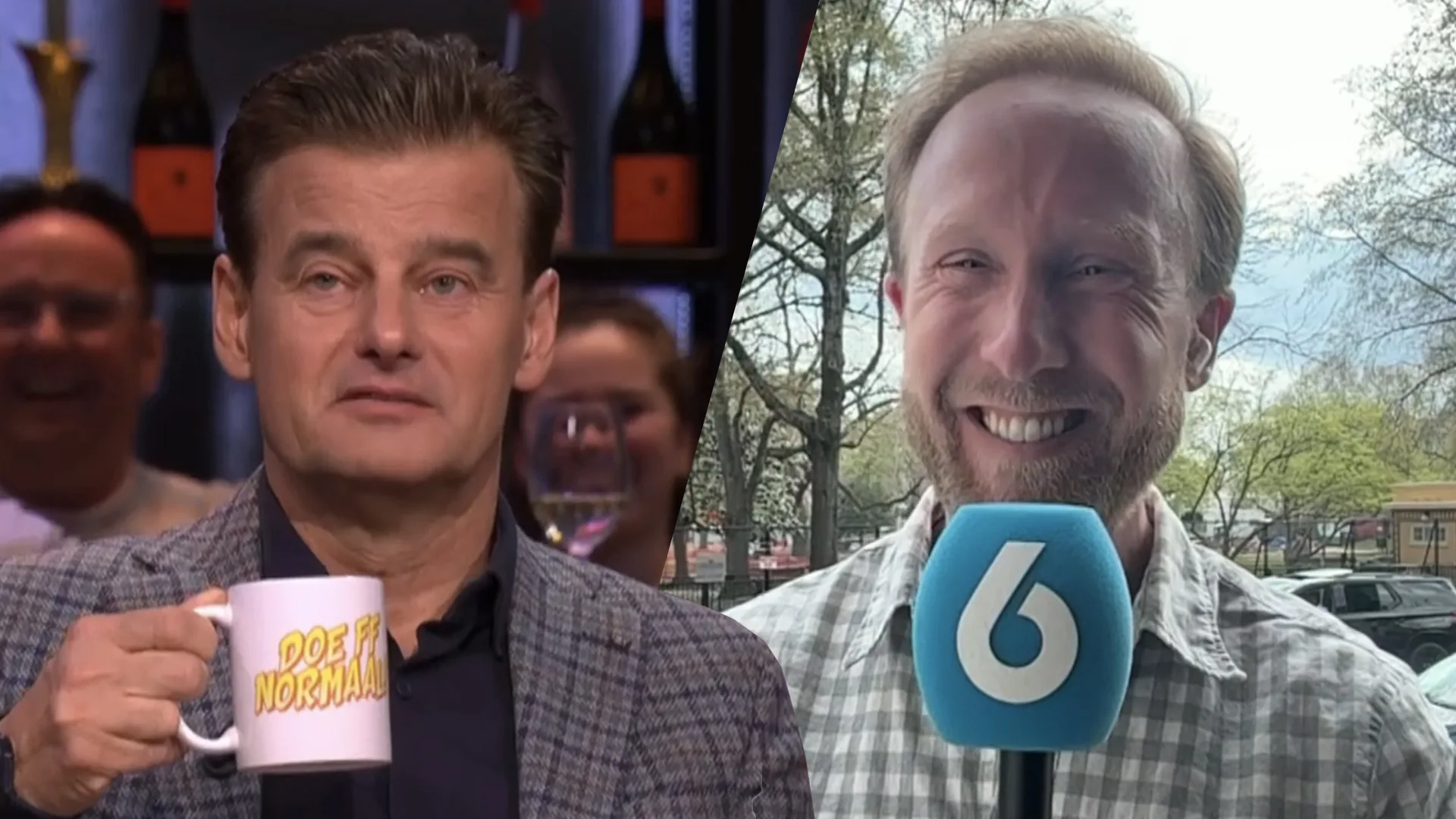 Facetimen met Raymond Mens in Washington: 'Wat moet ik met deze informatie?!'