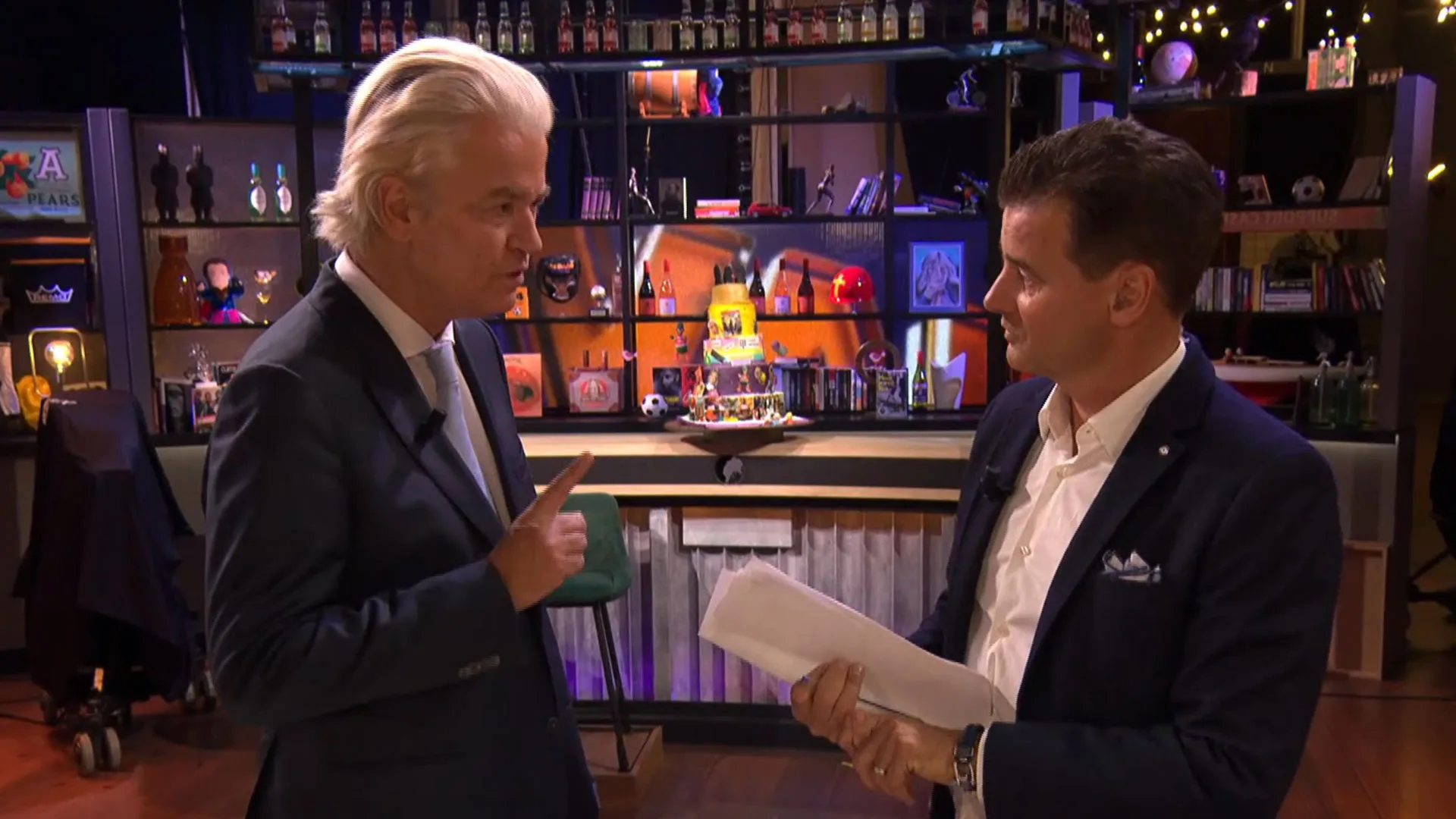 Geert Wilders discussieert met Wilfred Genee In de Wandelgangen: 'We gaan het gewoon doen!'