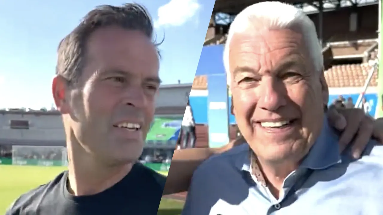 Luinge dolt met Bas Nijhuis: 'Als ik zie dat sommige mannen de lijntjes niet goed kunnen trekken...'