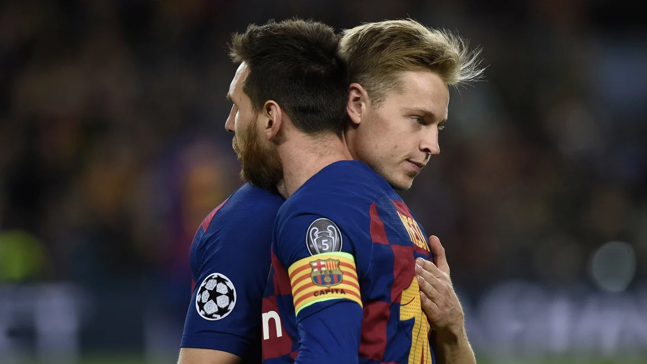 Frenkie de Jong neemt met prachtige boodschap afscheid van Messi