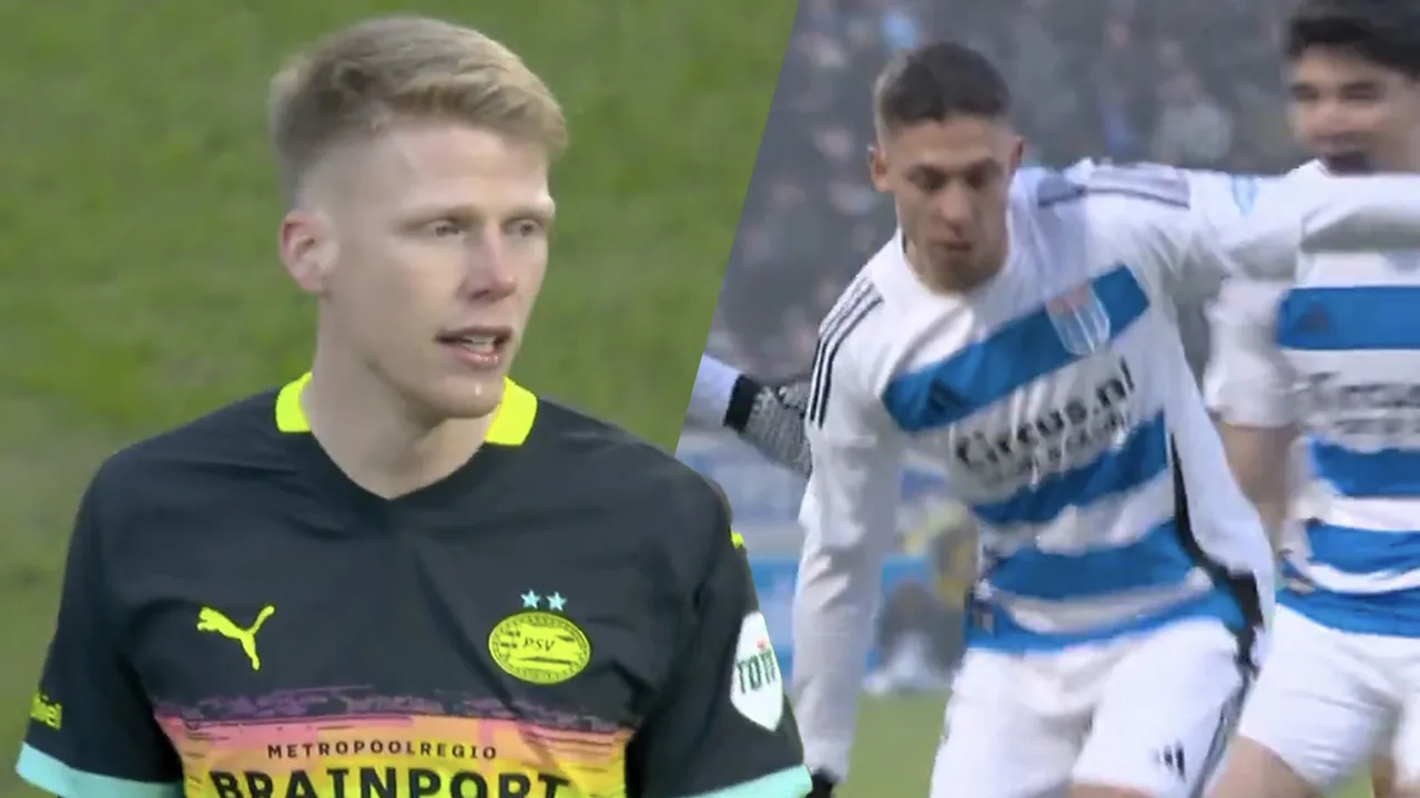 Videogoal: PSV kijkt tegen achterstand aan op bezoek bij PEC Zwolle