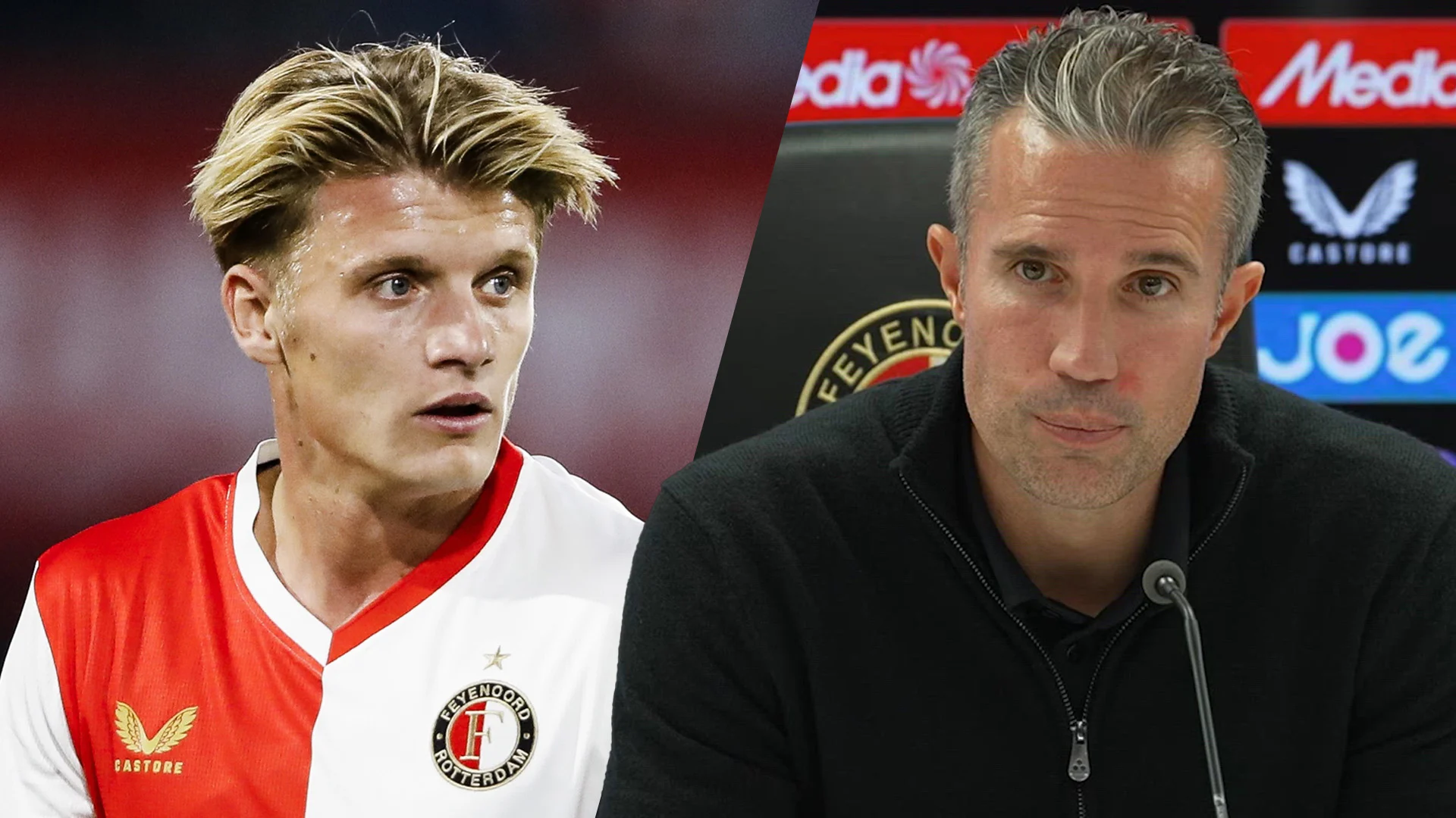 Robin van Persie verklaart reserverol Feyenoord-aanvoerder Sem Steijn