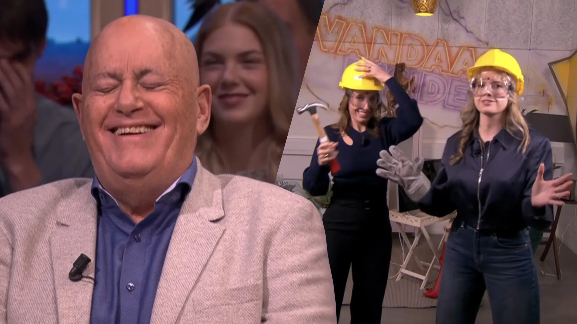 Noa Vahle en Malou Petter slaan frustratie eruit in woedekamer: ‘Rossen maar, meiden!’