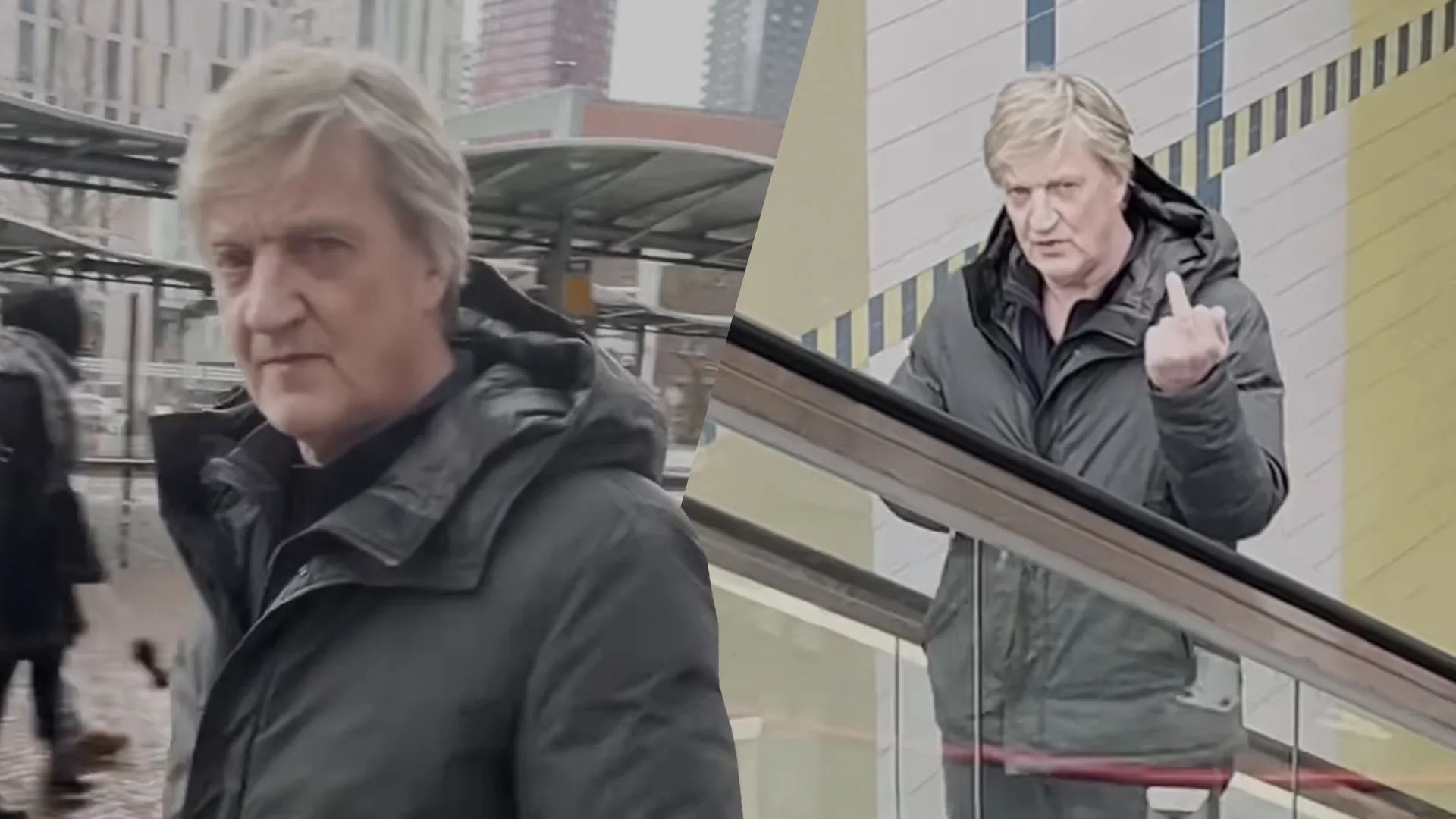 Wim Kieft niet blij met filmende collega: ‘Rot eens op joh, met die film!’