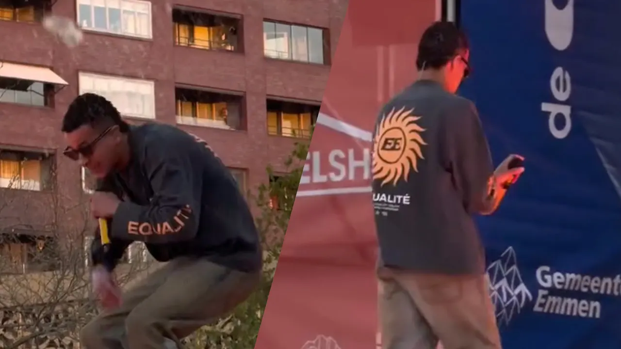 Bilal Wahib kopt biertje uit publiek en stopt abrupt show: ‘Fijne avond!’