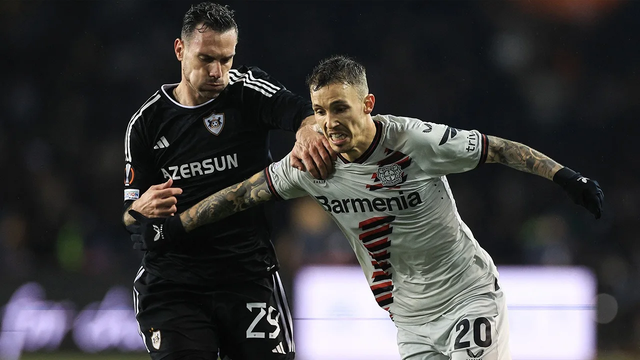 SAMENVATTING: Qarabag FK – Bayer Leverkusen (achtste finales Europa League)