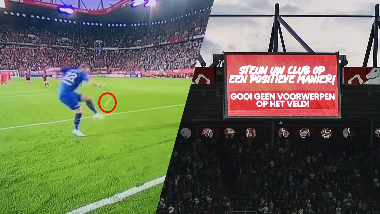 Video: Vreugdebier zorgt voor vier gestaakte duels in betaald voetbal