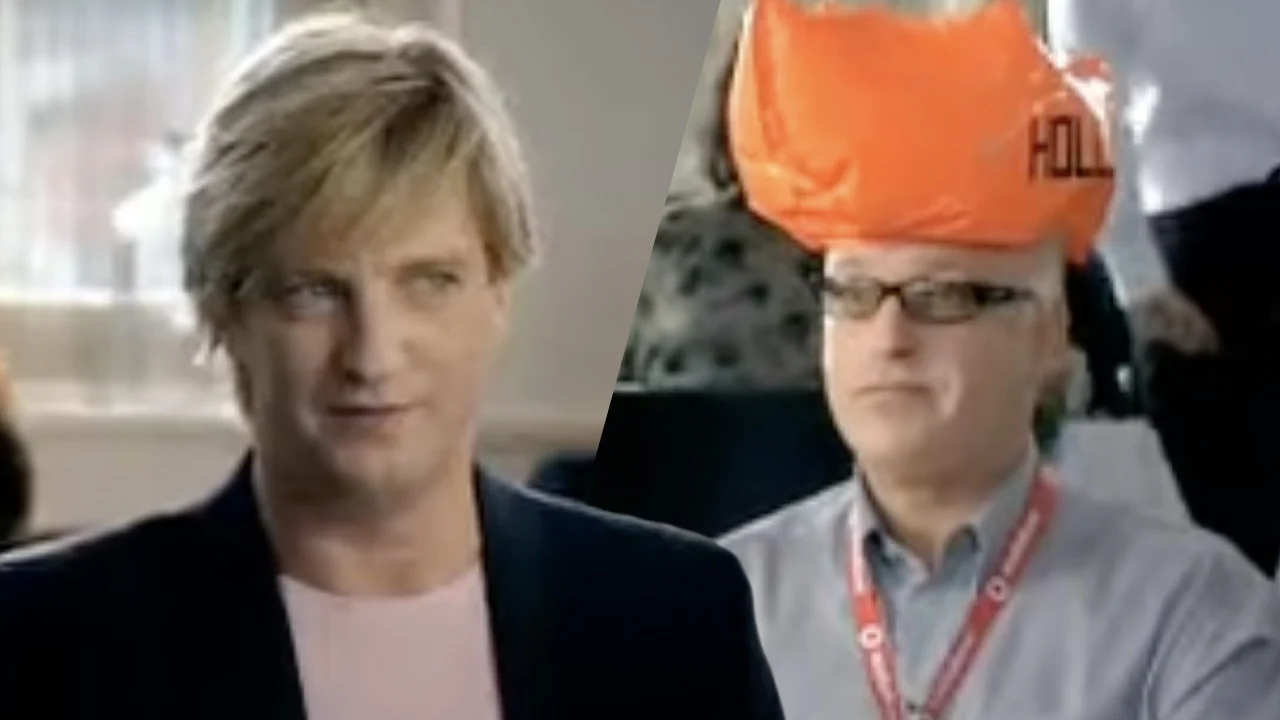 CLASSIC: Wim Kieft en René van der Gijp schitteren als komisch duo in reclameserie