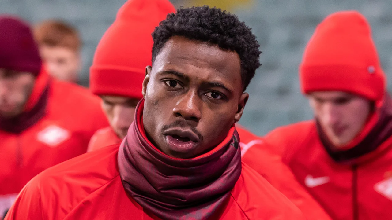 Quincy Promes verschijnt alleen voor de rechtbank als hij niet wordt gearresteerd