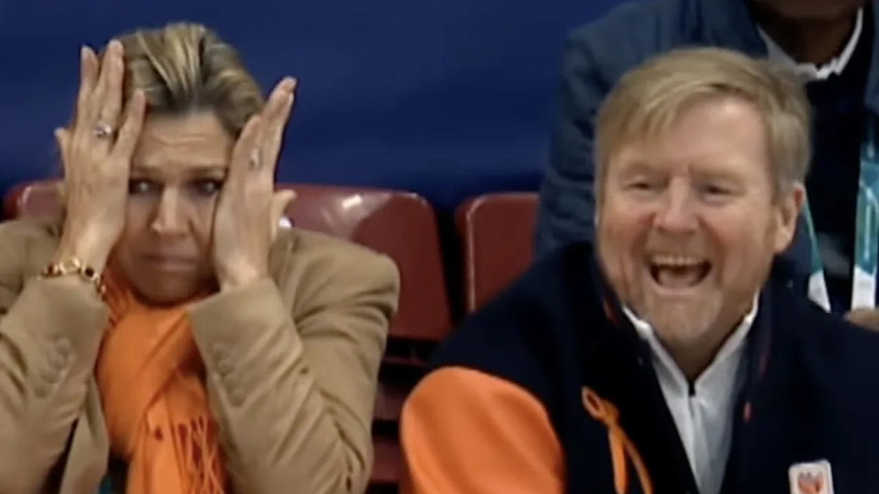 Video: Opmerkelijke reactie van Koning Willem-Alexander op valpartij gaat viral