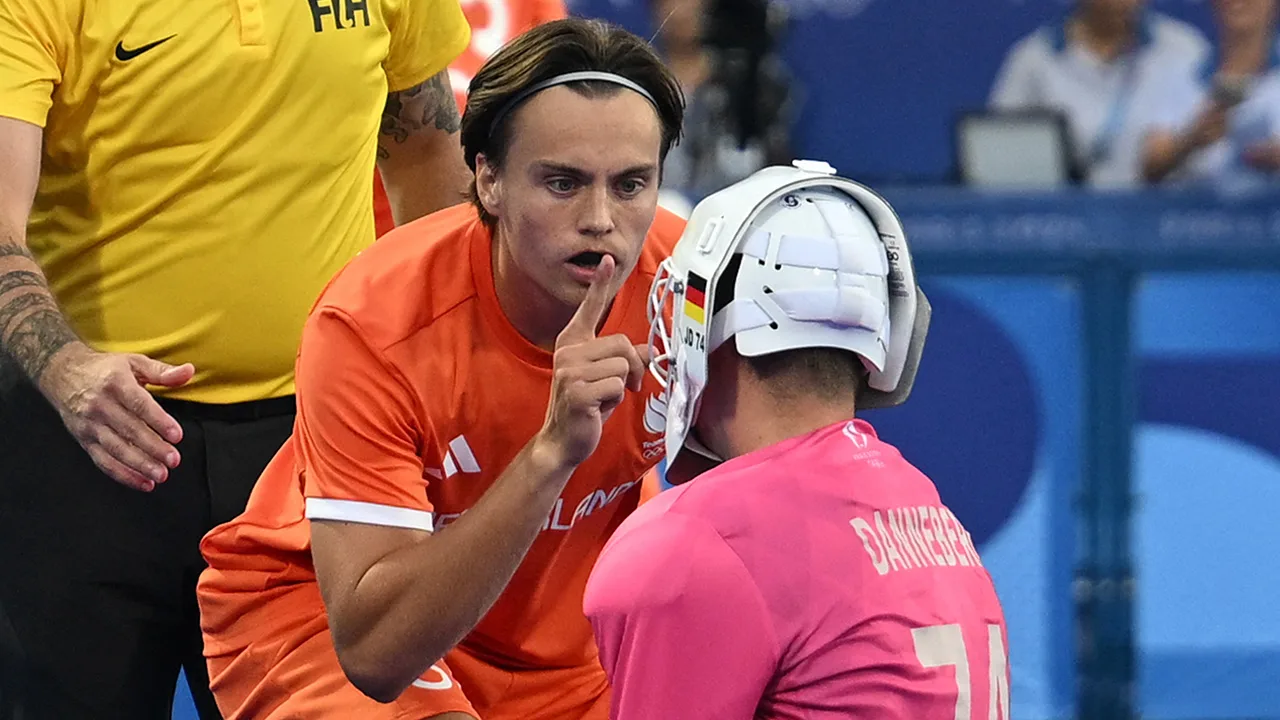 Hockeyer Telgenkamp biedt excuses aan voor provocatie richting Duitse keeper