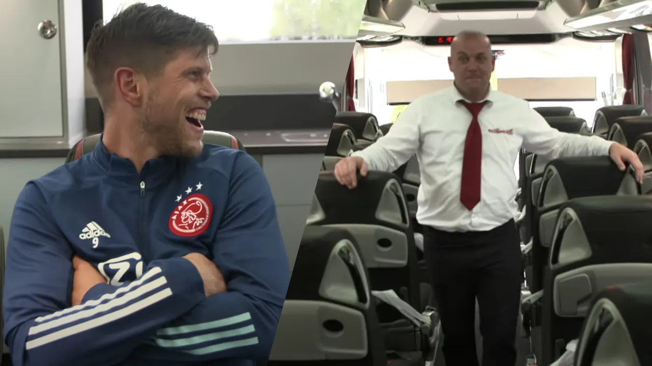 Huntelaar heeft belangrijke vraag voor chauffeur Ajax-touringcar