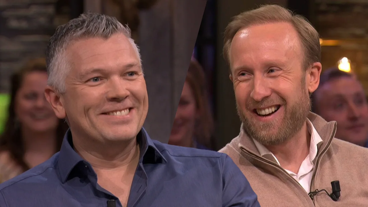 Wouter de Winther en Raymond Mens donderdagavond te gast bij Vandaag Inside