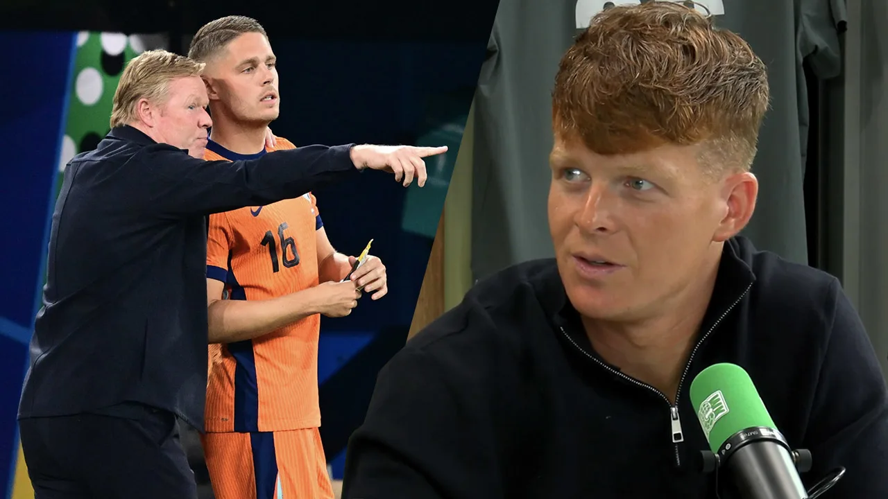 Zo reageert Ronald Koeman Jr. op sneer van Joey Veerman richting zijn vader