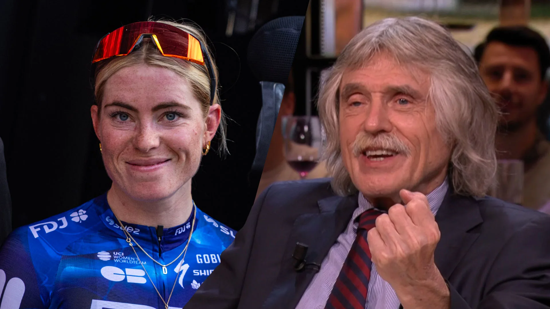 Johan looft Demi Vollering: 'Ze is fantastisch, echt een vechtertje!'