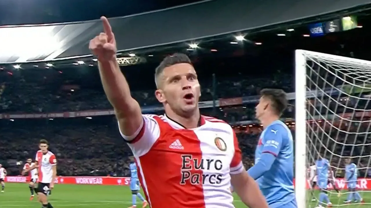 VIDEOGOAL: Feyenoord - Slavia Praag 2-0 (Linssen)