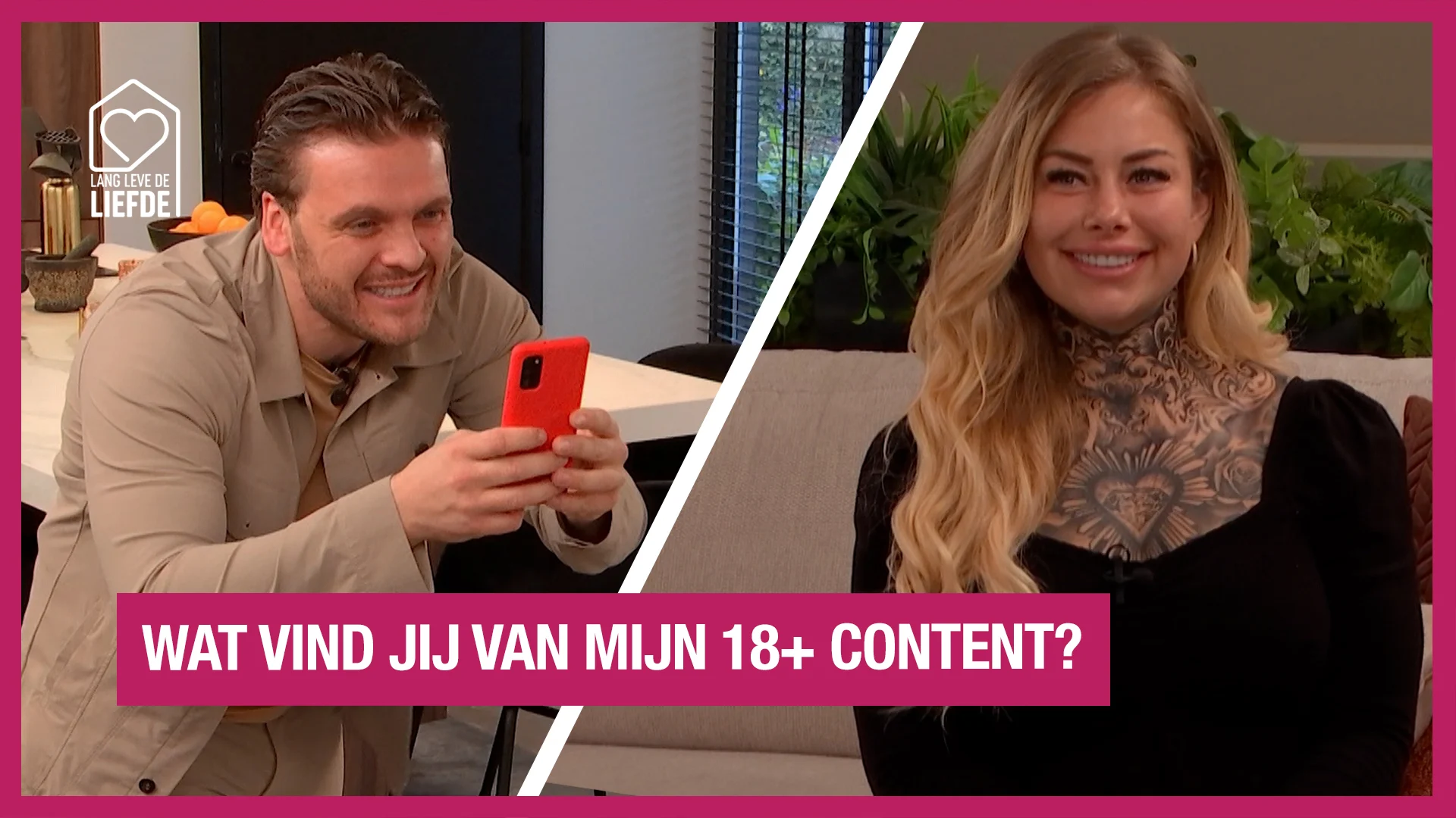 Wat vindt Jermaine van de 18+ content van Shania?