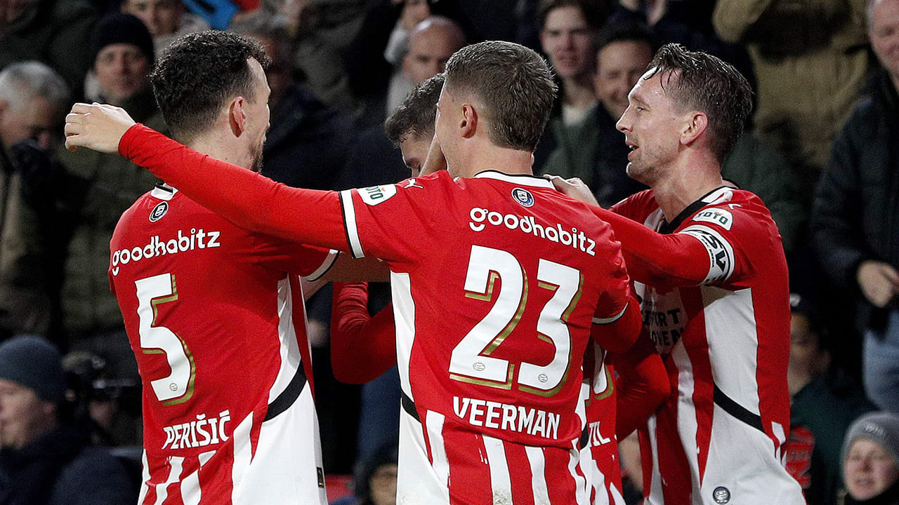 Koploper PSV boekt moeizame zege op NAC Breda