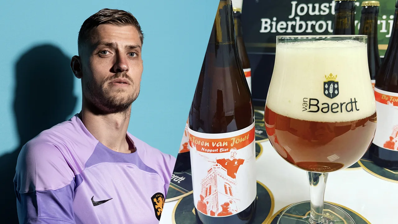 Andries Noppert krijgt eigen biertje: 'De Toren van Joure/De Tower fan de Jouwer'