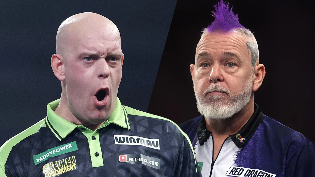 Michael van Gerwen heeft harde boodschap voor Peter Wright: 'Tijd om met pensioen te gaan'